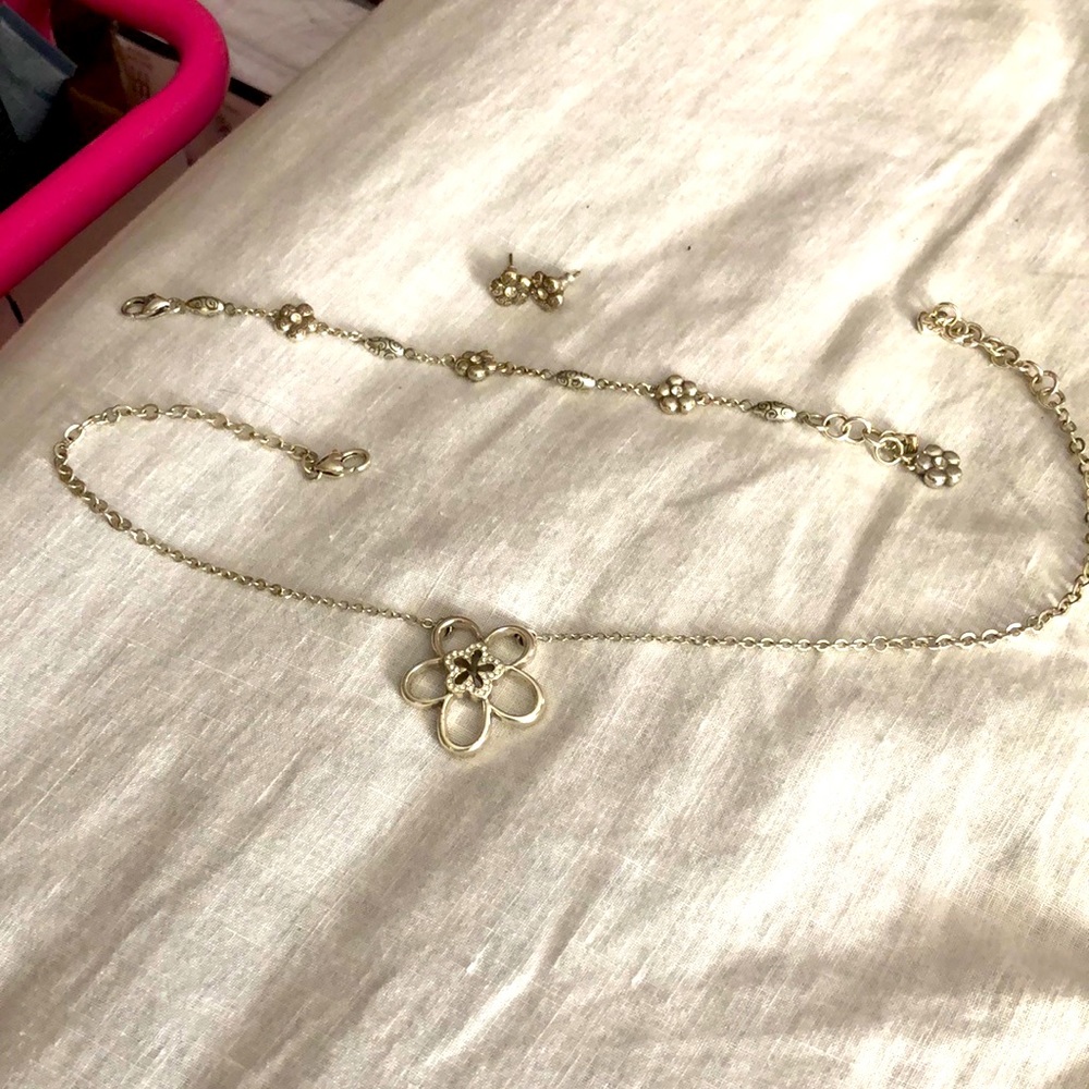 Brighton Necklace, Bracelet, Earring Flower Set
